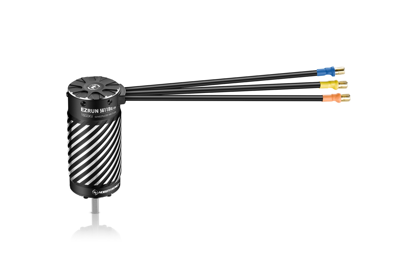 Hobbywing 30402905 EzRun 56118SL 1600kV Black G2 Sensorless 1/7-1/8 Motor - 2