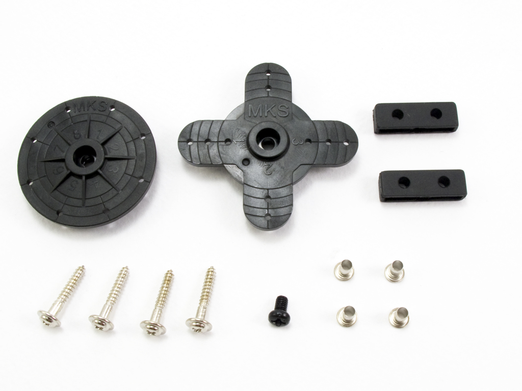 Servo horn Package  (För DS1009, DS1210)