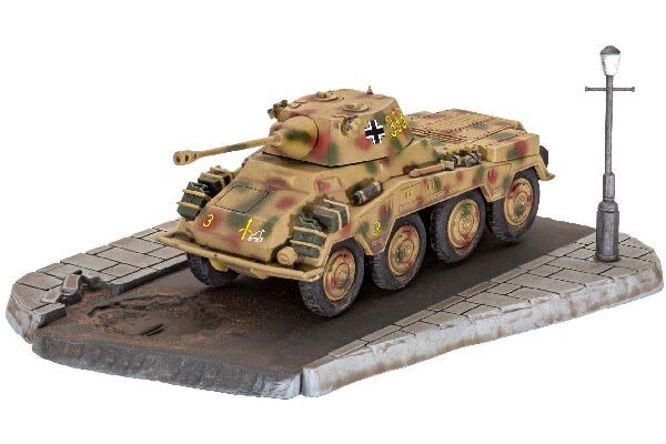 Revell 3298 First Diorama Set - Sd. Kfz. 234/2 Puma 1:76