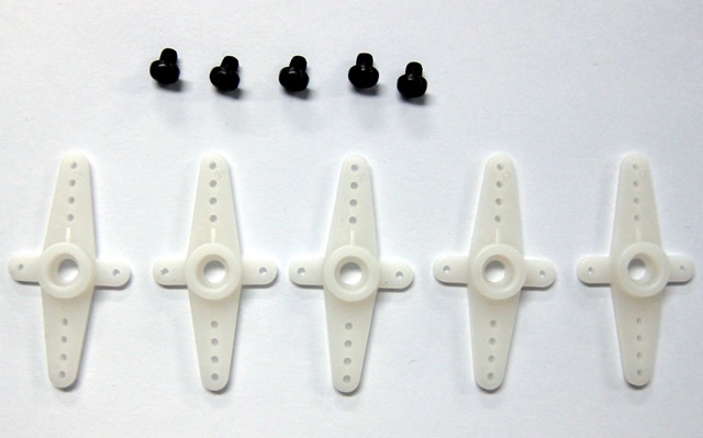 Plastic cross servo horn(L:34)(T:1.8)(For DS6125/M/H/E,61XX/95/I/92/A+/93,HBL662