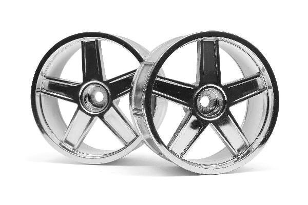 HPI HP33476 Lp29 Wheel Mf Type Chrome (3Mm Offset/2Pcs)