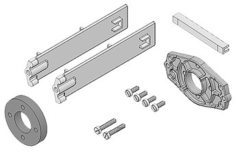 Multiplex motormount incl. Screws AcroMaster