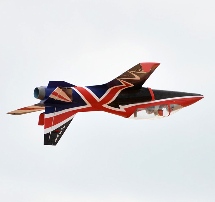 Black Horse Viper Jet MKII 1885mm (Fläkt 120mm) EP ARF med el-landställ - 6