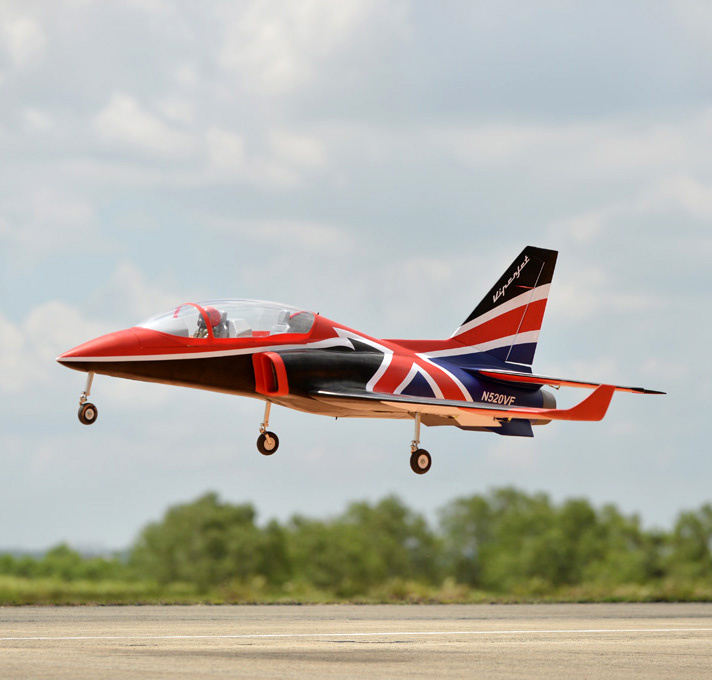 Black Horse Viper Jet MKII 1885mm (Fläkt 120mm) EP ARF med el-landställ - 7