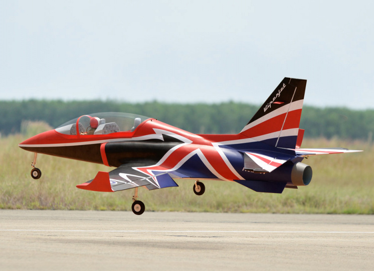 Black Horse Viper Jet MKII 1885mm (Fläkt 120mm) EP ARF med el-landställ - 2