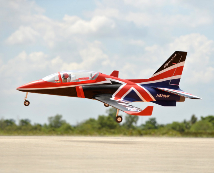 Black Horse Viper Jet MKII 1885mm (Fläkt 120mm) EP ARF med el-landställ