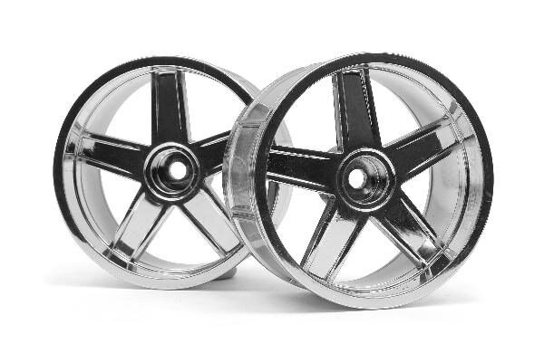HPI HP33478 Lp35 Wheel Mf Type Chrome (9Mm Offset/2Pcs)