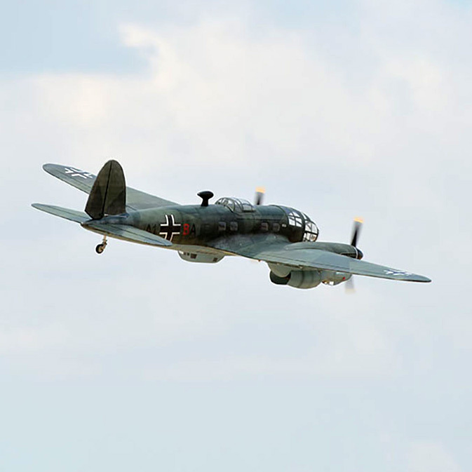 Black Horse Heinkel HE 111 20cc 2500mm spv. with electric landing gear - 2