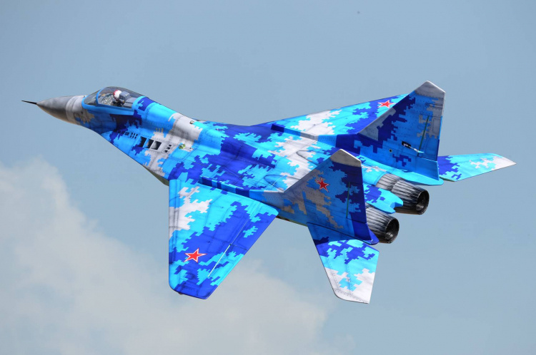 Black Horse MIG-29 For Turbo Jet Engine 1635mm Elland Rack