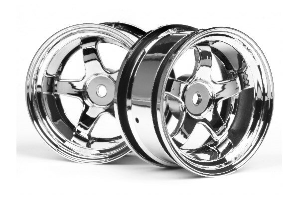 HPI HP3592 Work Meister S1 Wheel 26Mm Chrome (6Mm Offset)