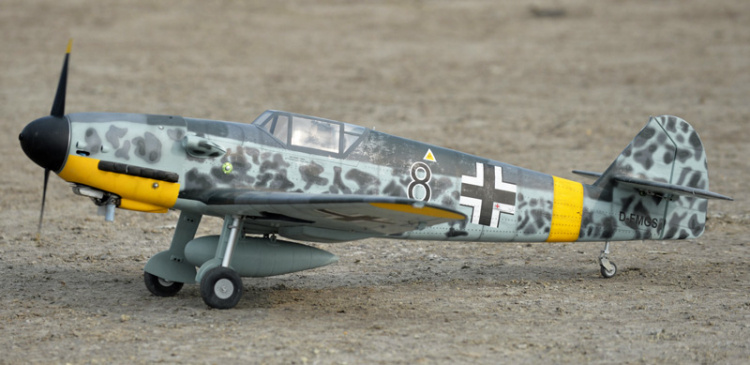 Black Horse Messerschmitt BF109G 60cc Gas - 2