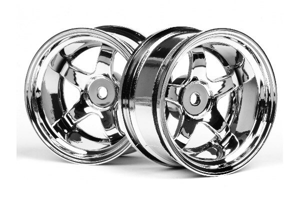 HPI HP3593 Work Meister S1 Wheel 26Mm Chrome (9Mm Offset)