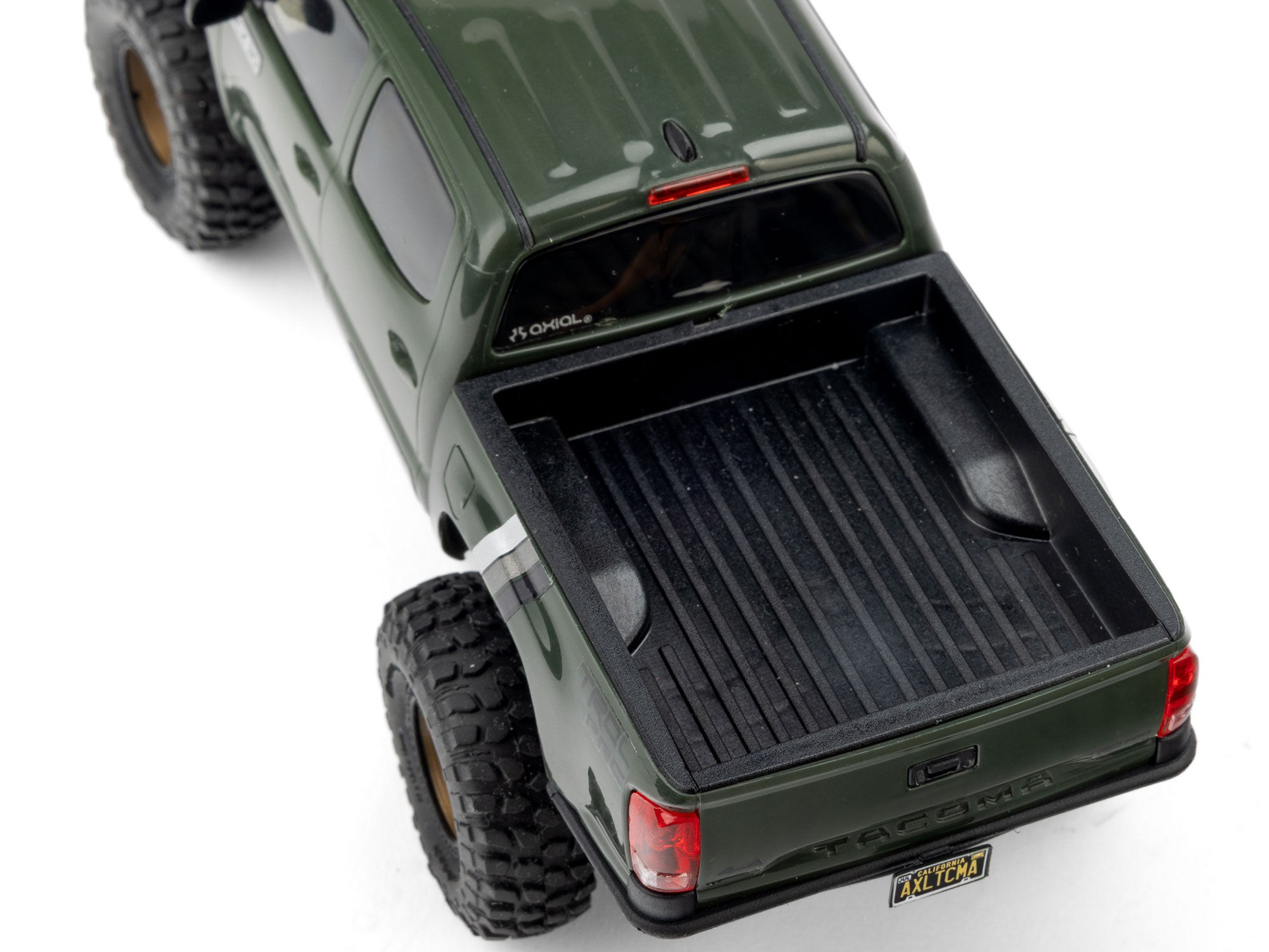 Axial 1/30 SCX30 Toyota Tacoma TRD Pro Overland Edition 4X4 RTR Brushed Rock Crawler, Grön - 21