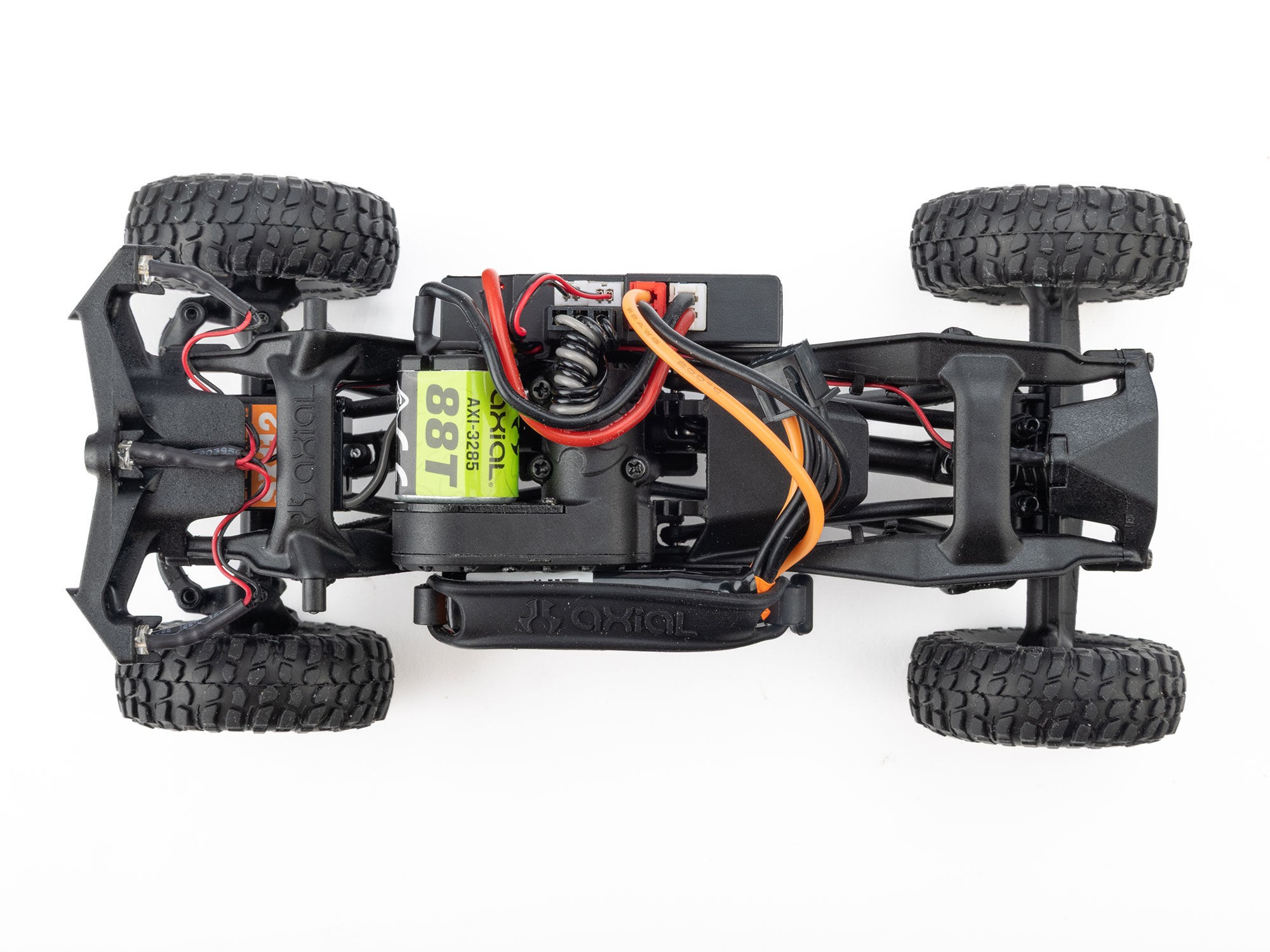 Axial 1/30 SCX30 Toyota Tacoma TRD Pro Overland Edition 4X4 RTR Brushed Rock Crawler, Grön - 12