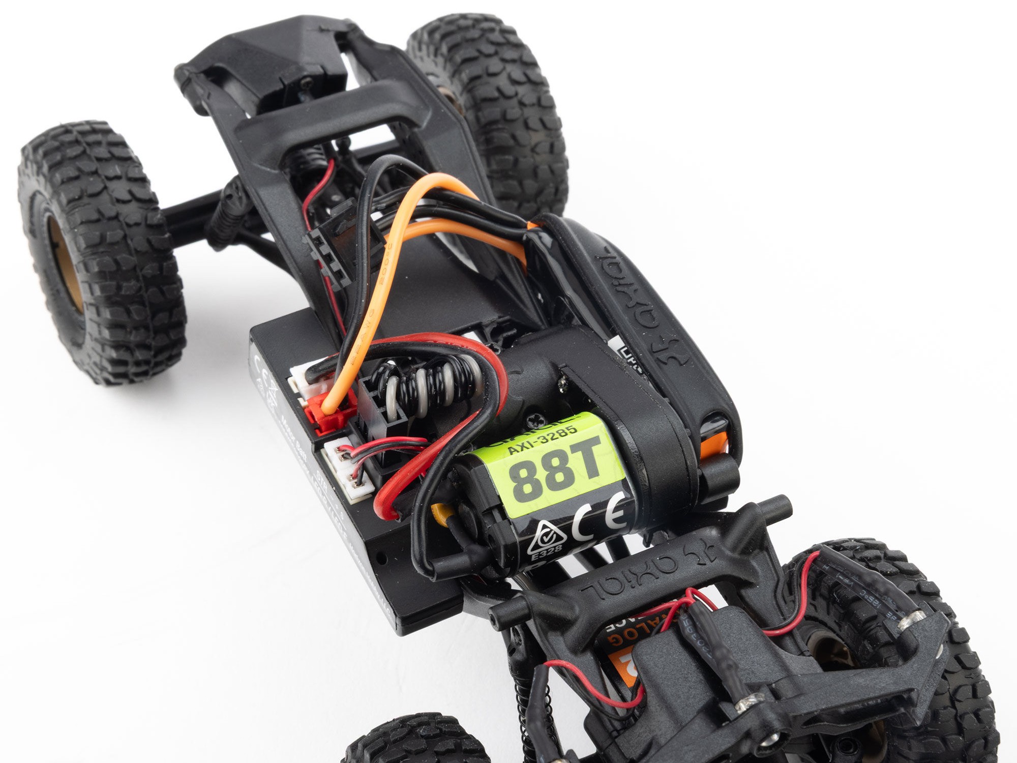 Axial 1/30 SCX30 Toyota Tacoma TRD Pro Overland Edition 4X4 RTR Brushed Rock Crawler, Grön - 14