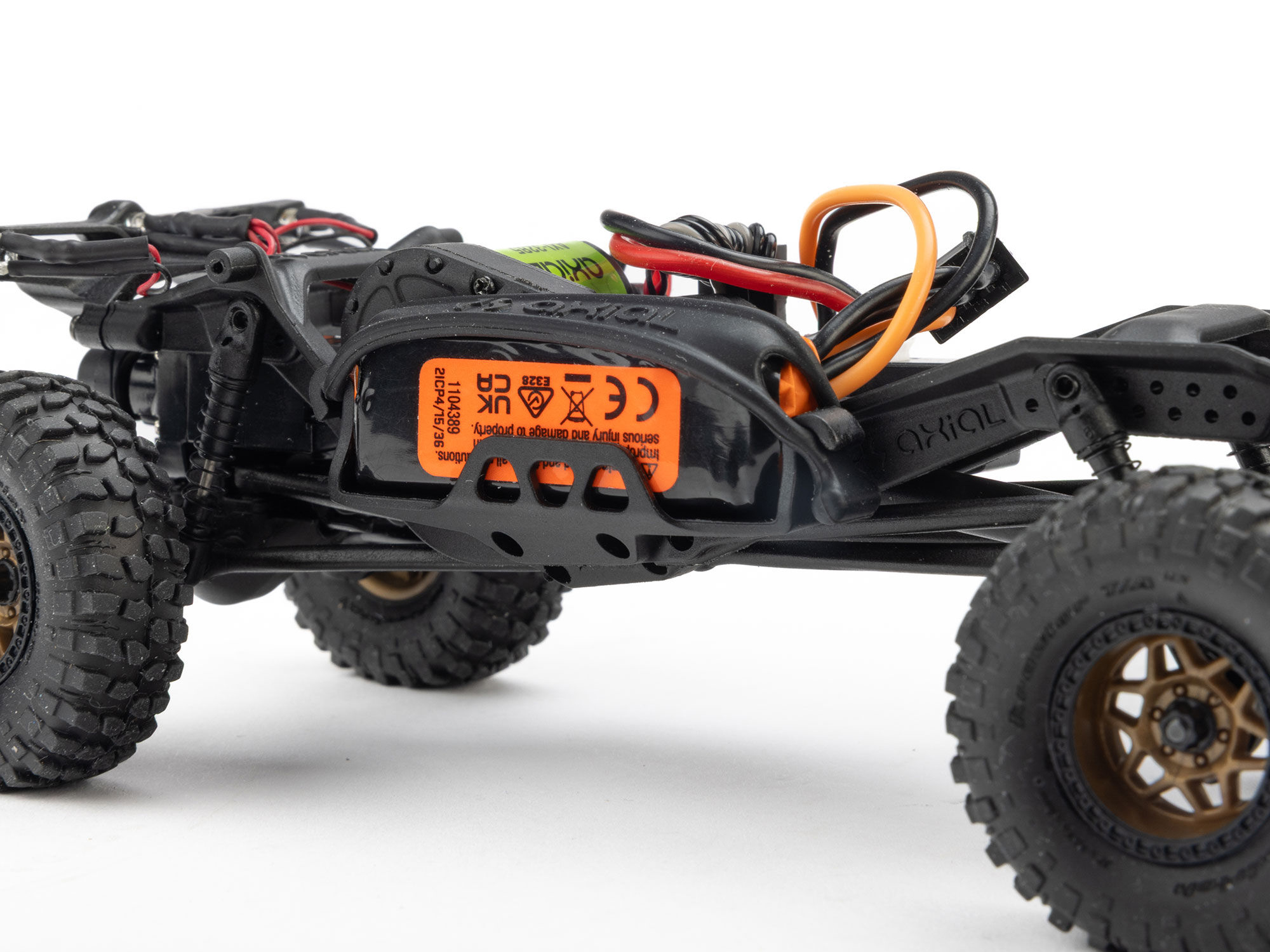 Axial 1/30 SCX30 Toyota Tacoma TRD Pro Overland Edition 4X4 RTR Brushed Rock Crawler, Grön - 18
