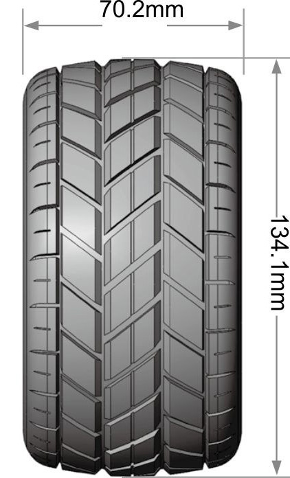 LOUISE RC WORLD L-T3307SX Däck & Fälg MT-ROCKET 1/10 MAXX Soft MFT (Lös 12, 14 & 17mm Hex) (2) - 2