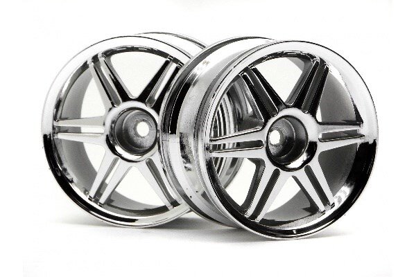 HPI HP3802 12 Spoke Corsa Wheel Chrome 26Mm (3Mm Offset)