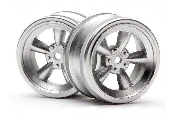 HPI HP3815 Vintage 5 Spoke Wheel 26Mm Matte Chrome(0Mm Offset