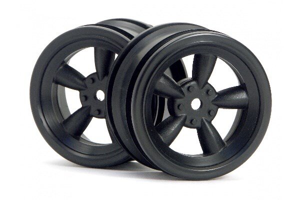 HPI HP3816 Vintage 5 Spoke Wheel 26Mm Black (0Mm Offset)
