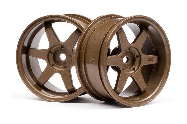 HPI HP3838 Te37 Wheel 26Mm Bronze (0Mm Offset)