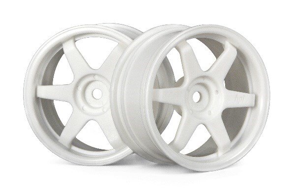 HPI HP3840 Te37 Wheel 26Mm White(3Mm Offset)