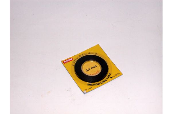 Kyosho 1859 Black Micron Tape  0.4mm x 8m Kyosho
