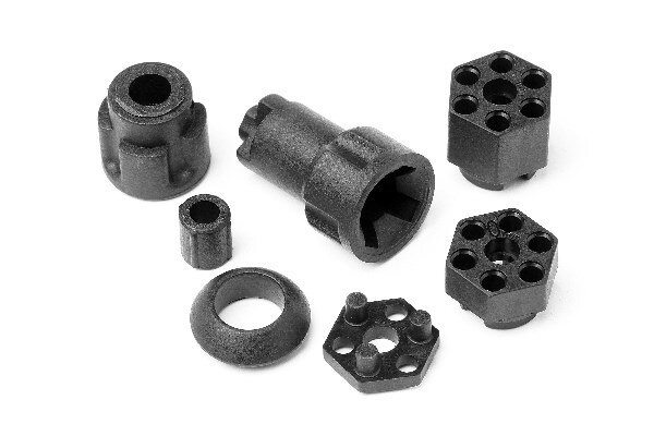 HPI HP38404 Wheel Axle Parts