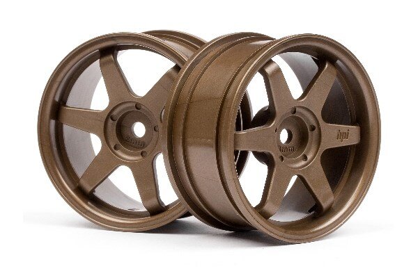 HPI HP3843 Te37 Wheel 26Mm Bronze (3Mm Offset)