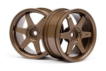 HPI HP3843 Te37 Wheel 26Mm Bronze (3Mm Offset)