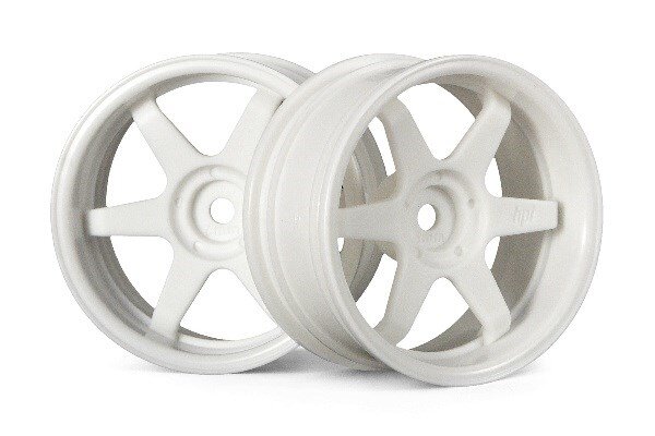 HPI HP3845 Te37 Wheel 26Mm White (6Mm Offset)