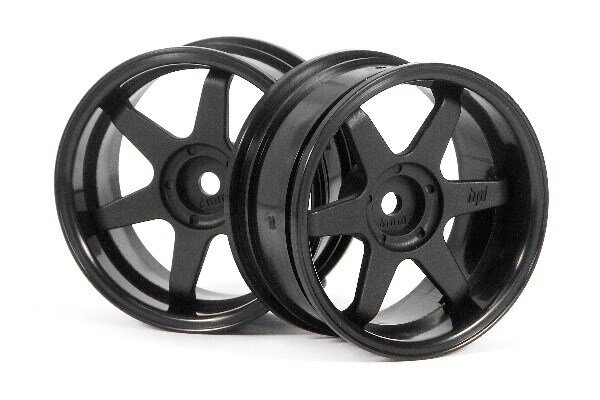 HPI HP3846 Te37 Wheel 26Mm Black (6Mm Offset)