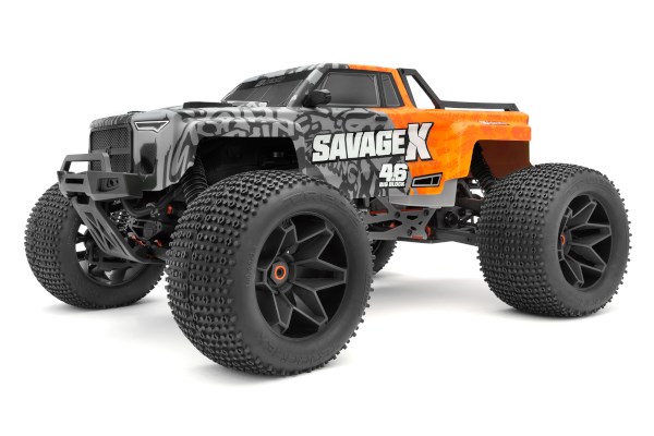 HPI HP160104 GT-6 Sportcab Painted Truck Body (Grey/Orange)