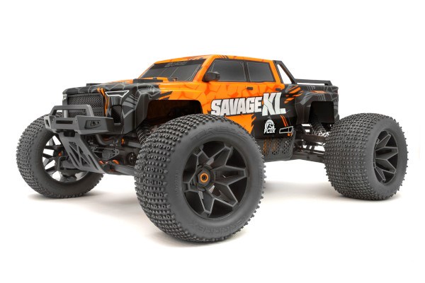 HPI HP160106 GTXL-6 Kingcab Painted Truck Body (Black/Orange)