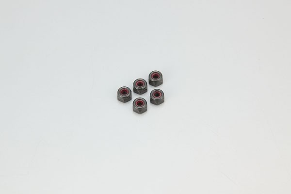 Kyosho 1-N2630N Nylon Lock Nuts M2.6 x3.0mm (5) Kyosho