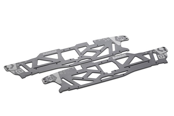 HPI HP160111 TVP Chassis Set (Savage XL Flux V2/Gunmetal)