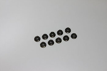 Kyosho 1-N3037F Flanged Nuts M3x3.7mm (10) Kyosho