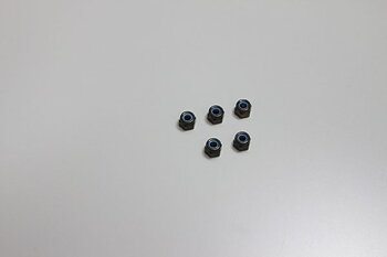 Kyosho 1-N3043N Nylon Lock Nuts M3x4.3mm (5) Kyosho