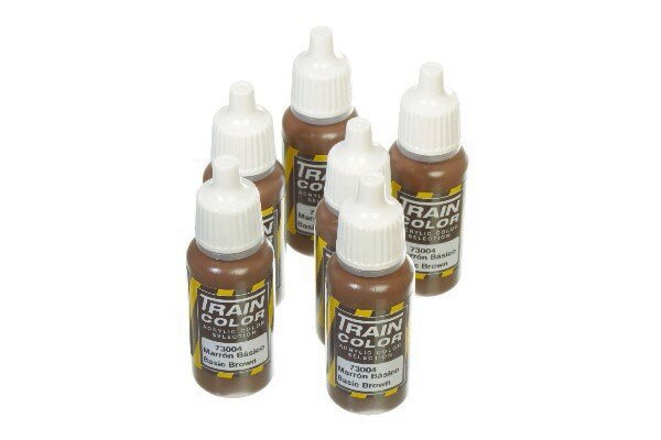 VALLEJO 73004 Train Color Basic Brown 17ml