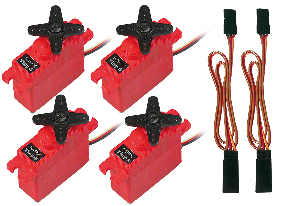Multiplex Servo set Twinstar BL 4st