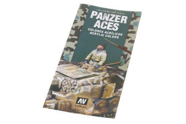 VALLEJO CC077 COLORCHART PANZER ACES