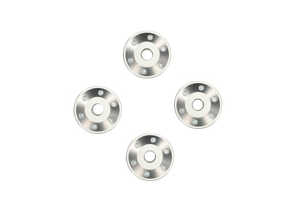 Traxxas 10257-SLVR Hjulbrickor Alu Silver (4) Maxx Slash