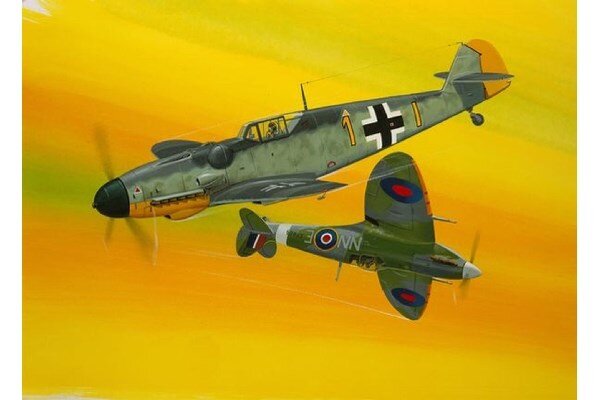 Revell 3710 1:72 Combat Set Bf109G-10 & Spitfire Mk.V