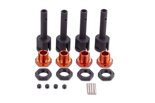 HPI HP160141 Savage XL 17mm Hex Hub Conversion Set