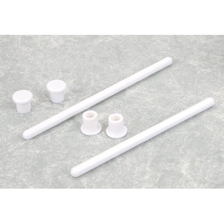Hobbyzone 2-Wing HoldDown Rods w/Caps:Cub
