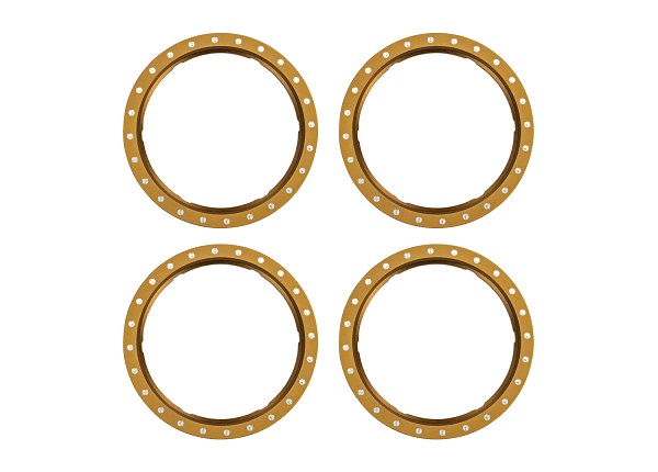 Traxxas 10276-BRNZ Beadlock Rings Alu Bronze (Pro Scale Wheel Alu System) (4)