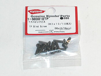 Kyosho 1-S03010TP Bind Head TP Screws M3x10mm (10) Kyosho