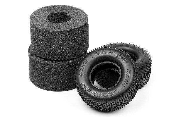 HPI HP4465 Terra Pin Tires S-Compound (170X85Mm/2Pcs)