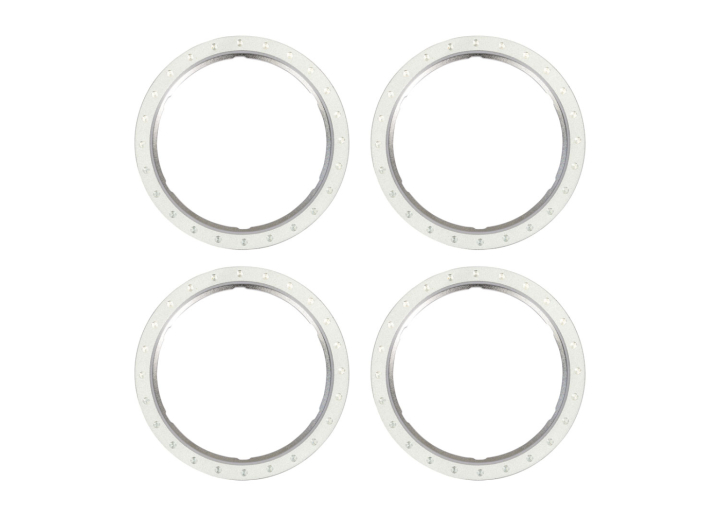 Traxxas 10276-SLVR Beadlock Rings Alu Silver (Pro Scale Wheel Alu System) (4)