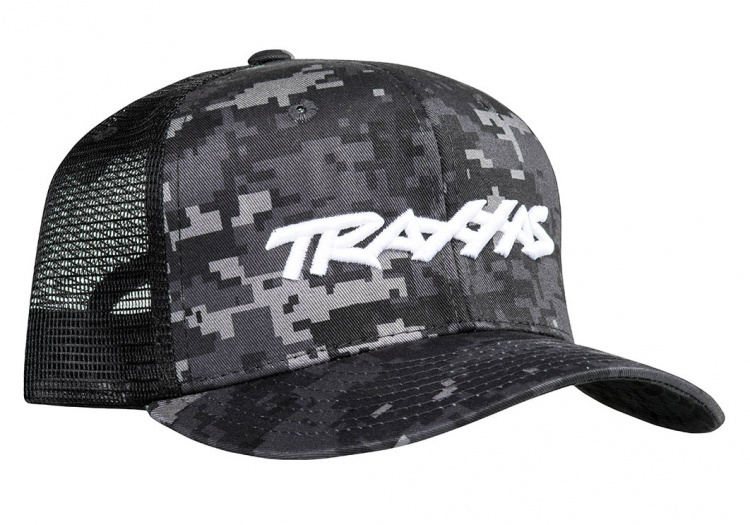 Cap Trucker Style Curved Screen Camo